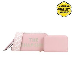 Fashion Faux Leather "The SnapShot" Messenger Bag + Wallet Set